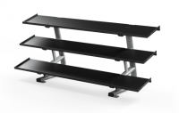 3-tier Flat-tray Dumbbell Rack (231 cm / 91") MG-A538