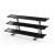 3-tier Flat-tray Dumbbell Rack (231 cm / 91") MG-A538