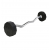 Fixed Curl Rubber Barbell